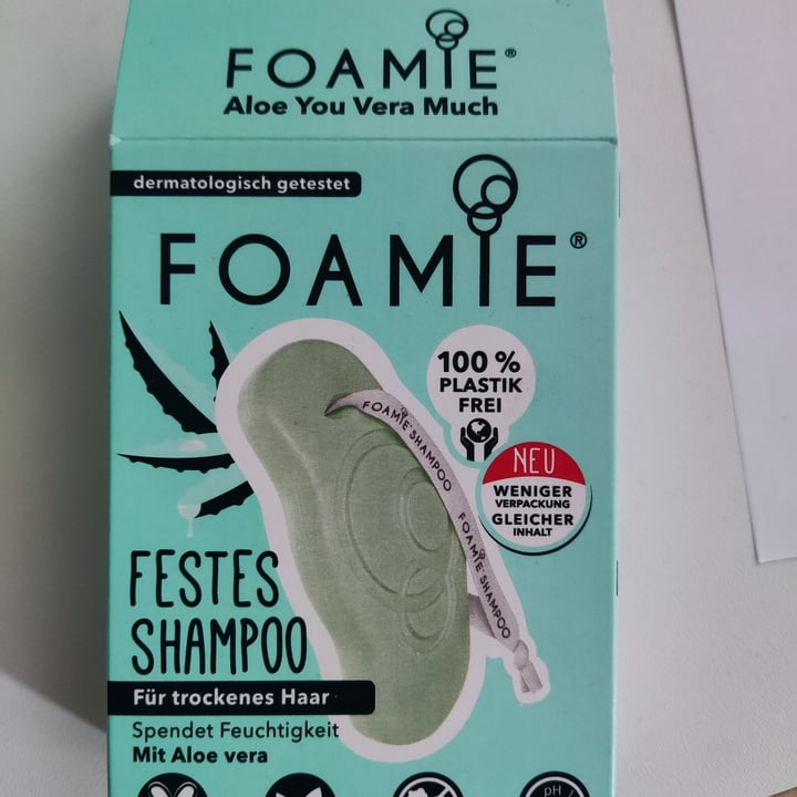 review photo of Foamie Feste Gesichtsreinigung mit Aloe Vera shared by @ceci98 on 03 Jun 2022 - review
