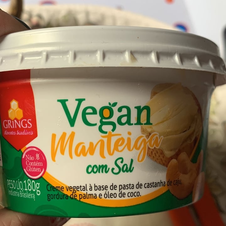 review photo of Grings Manteiga Vegana shared by @luizaofrivia on 02 Nov 2022 - review