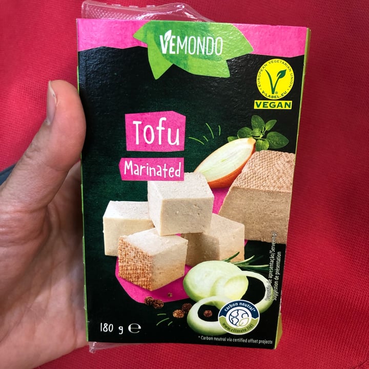 photo of Vemondo  Bio Tofu - Marinated shared by @veganmazza on  13 Nov 2022 - review