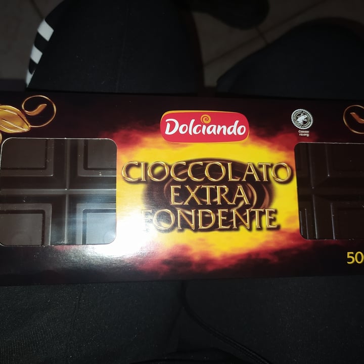 review photo of Dolciando Cioccolato Extra Fondente shared by @silviak on 31 Mar 2022 - review
