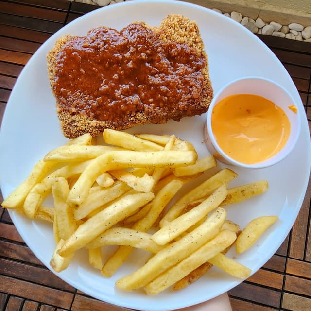 Foto do prato “Royal Plant Barbacue”
