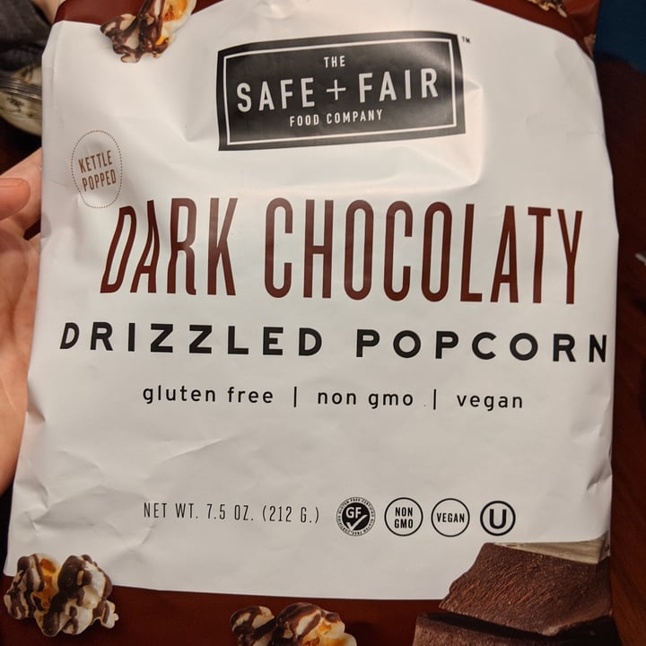 photo of The Safe + Fair Food Company Chocolaty popcorn shared by @capturedbybrooke on  02 Nov 2021 - review