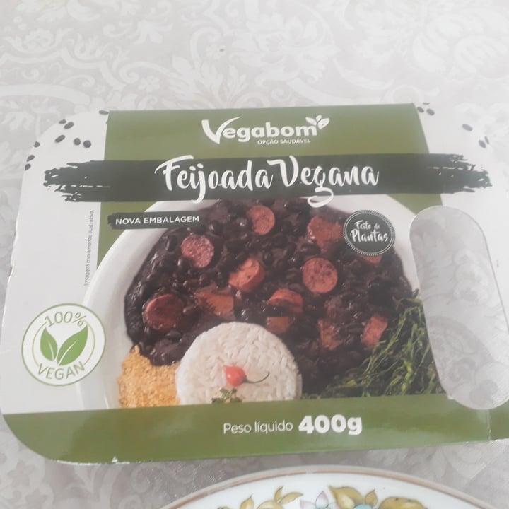 photo of Vegabom Feijoada Vegana Congelada shared by @claudiadaher10 on  17 Jun 2022 - review