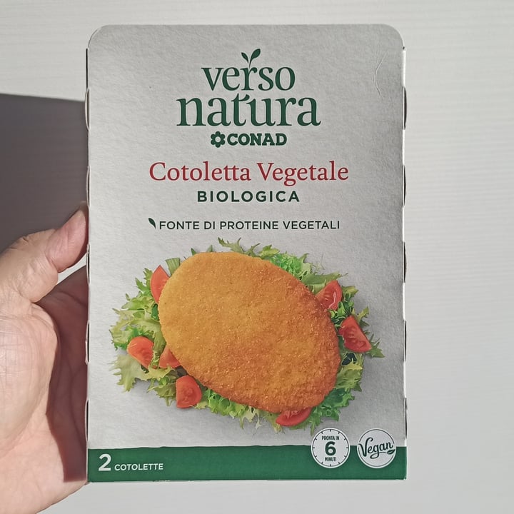 photo of Conad Verso Natura Cotoletta Vegetale shared by @nikolaus on  29 Nov 2022 - review