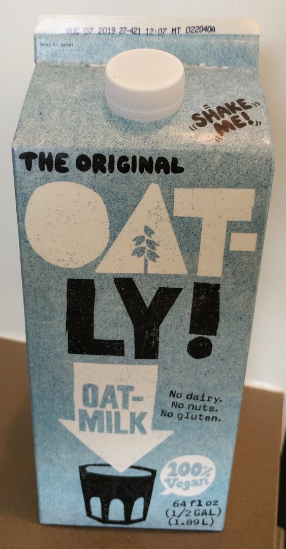 photo of Oatly Oat Milk Low-fat shared by @awinter141 on  26 Jun 2019 - review