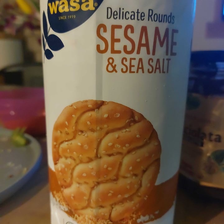 review photo of Wasa Delicate rounds sesame e sea salt shared by @iltulipanoavento on 13 Mar 2022 - review