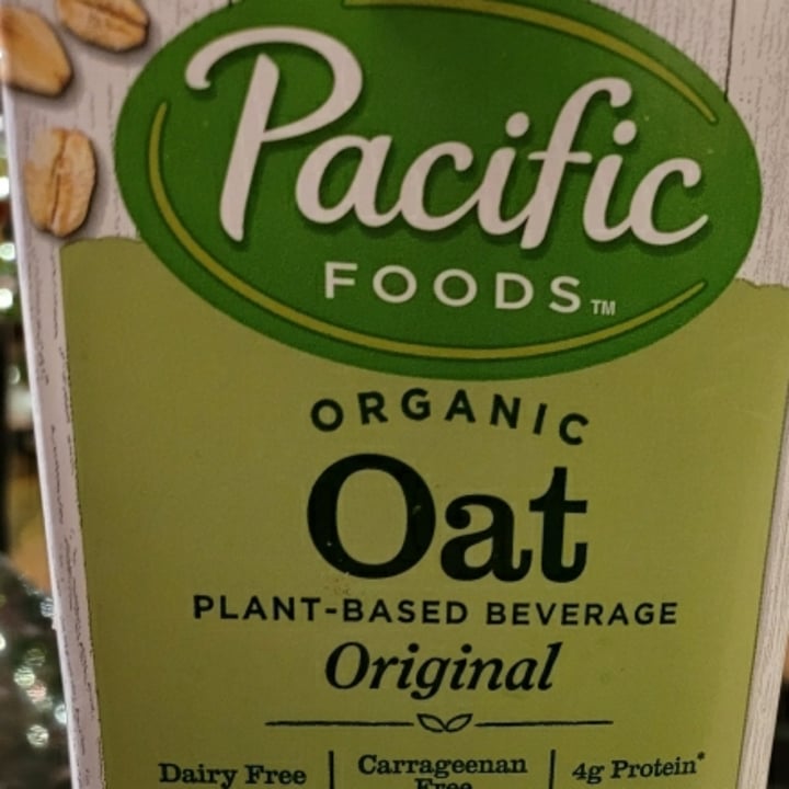 photo of Pacific Foods Barista Series oat milk shared by @mjt1224 on  31 Dec 2020 - review