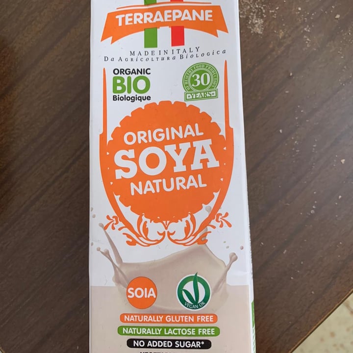 photo of Terraepane Original soya drink shared by @giada79 on  31 May 2022 - review