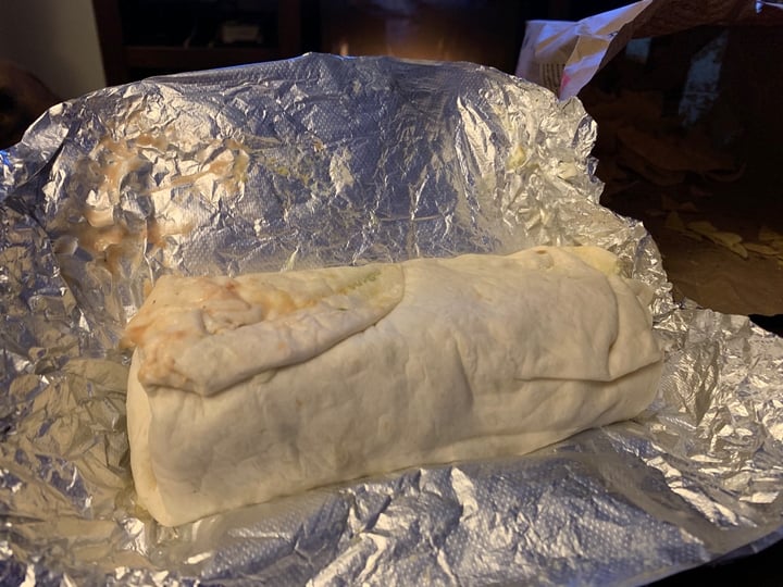 photo of Barberitos Southwestern Grille & Cantina Tofu Mini Burrito shared by @llamalover on  08 Nov 2019 - review