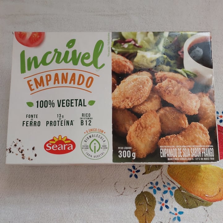 review photo of Incrível - Seara Empanado de Frango shared by @yayaeu on 09 May 2022 - review