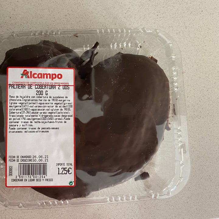 photo of Alcampo Palmera de chocolate shared by @saradoval on  30 Jun 2021 - review