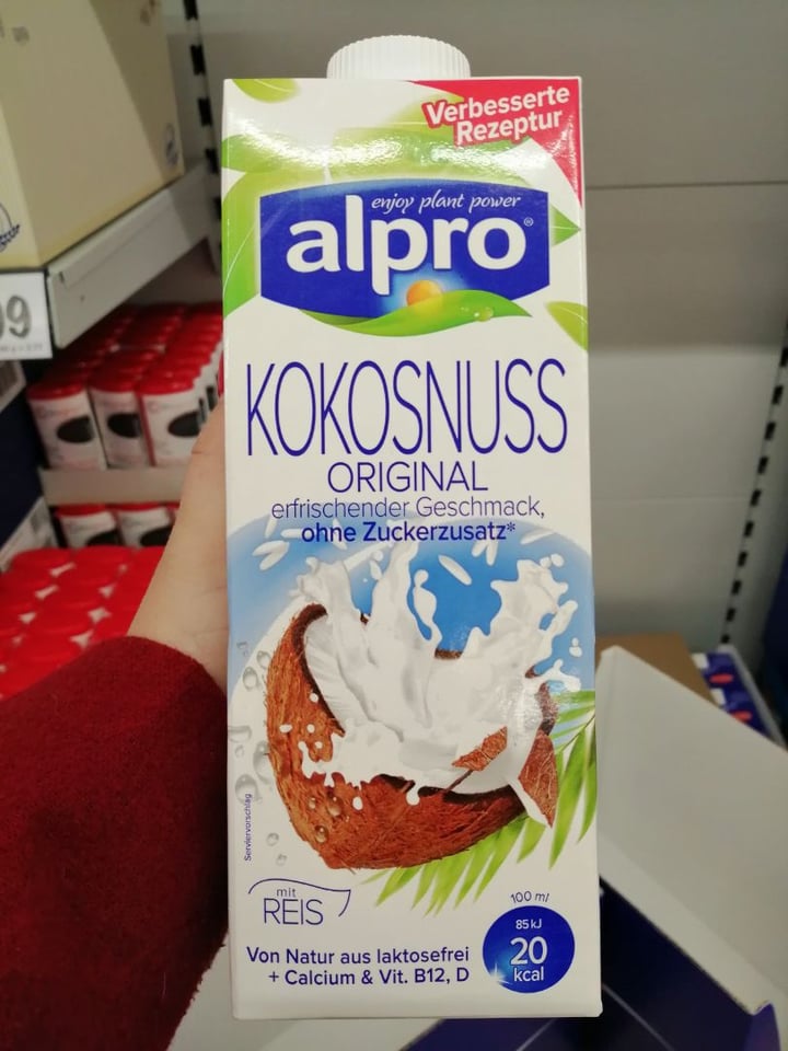 photo of Alpro Coconut Milk shared by @jouniqueness on  07 Dec 2019 - review