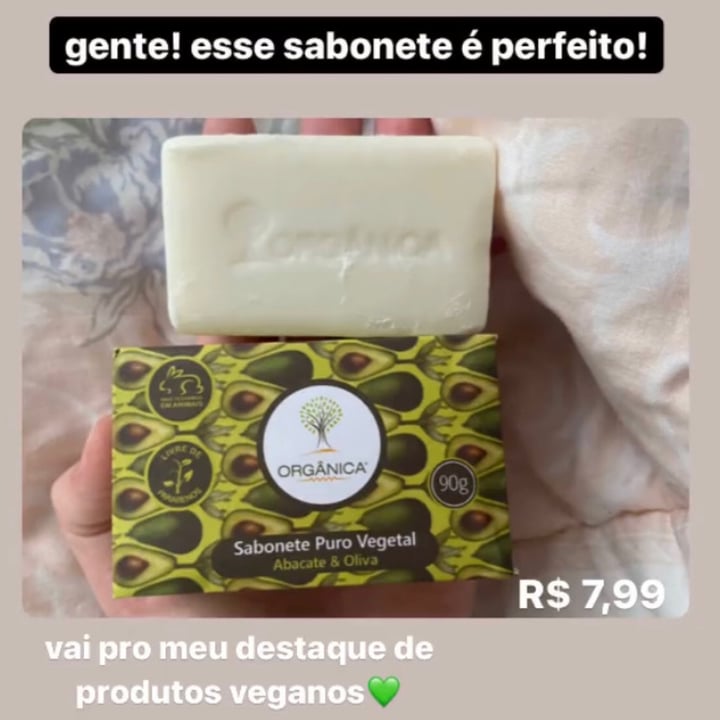 review photo of Orgânica sabonete de óleo de abacate🥑 shared by @natcch on 11 Jul 2021 - review