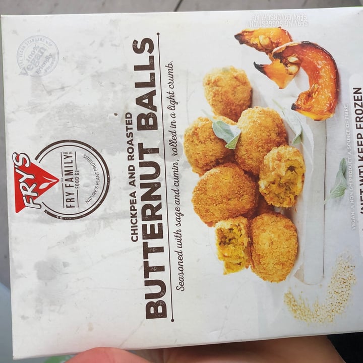 photo of Fry's Family Food Butternut Balls shared by @tazzwaite on  31 Aug 2020 - review