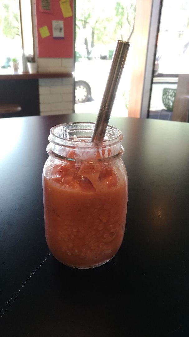 review photo of Oikos Cafe Strawberry Citrus shared by @lattebinch on 29 Nov 2018 - review