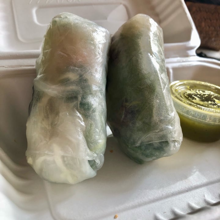 photo of Sandee Thai Restaurant Fresh Mango Spring Rolls shared by @lynnemp on  18 May 2022 - review
