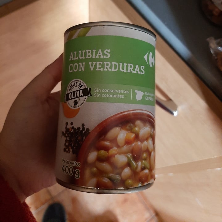 review photo of Carrefour Alubias con verduras shared by @alichia on 03 Mar 2021 - review