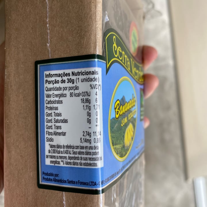review photo of Serra Verde Bananada sem açucar shared by @luciacosta on 31 Aug 2022 - review