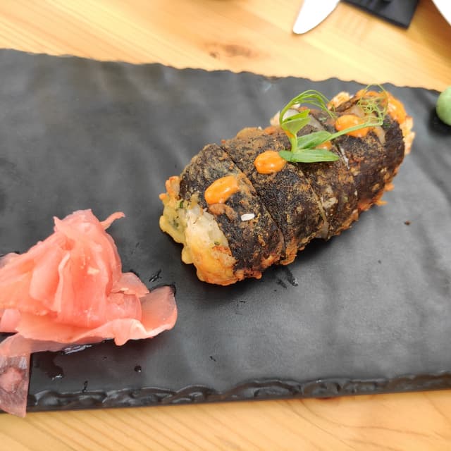 Foto do prato “Tempura sushi”