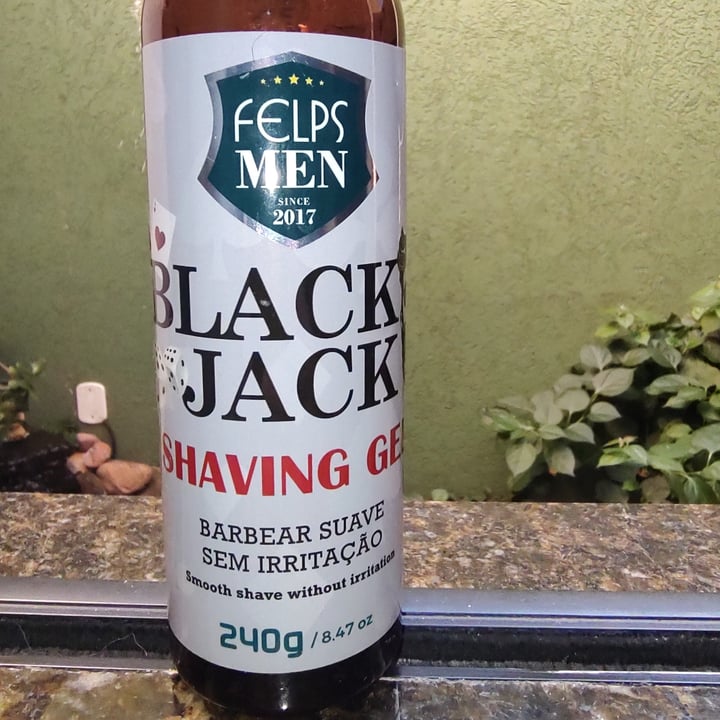 photo of Felps professional Black Jack shaving gel shared by @lilianezampar on  17 Apr 2022 - review