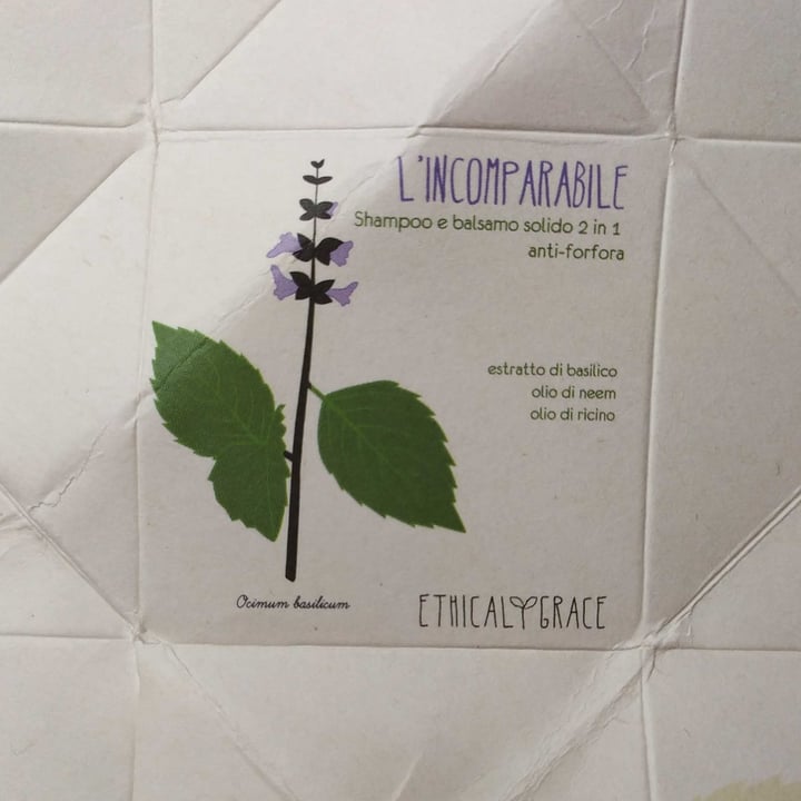 photo of Ethical Grace L’incomparabile - shampoo e balsamo solido 2 in 1 anti-forfora anti-prurito shared by @sarlena on  01 Jun 2021 - review