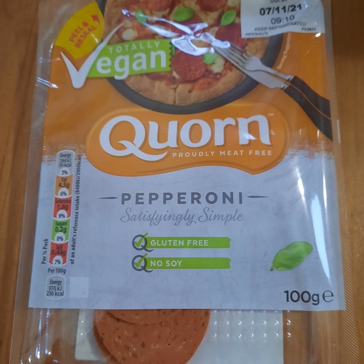photo of Quorn Pepperoni shared by @karen0408 on  18 Oct 2021 - review
