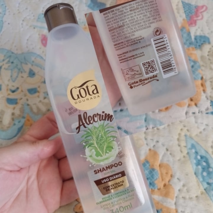 review photo of shampoo vegano Gota Dourada shampoo shared by @ddry on 10 May 2022 - review