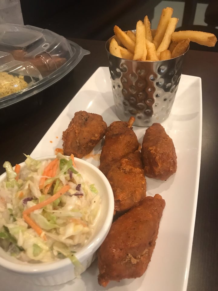 photo of Go Vegetarian Restaurant Wing basket shared by @leah on  25 May 2019 - review