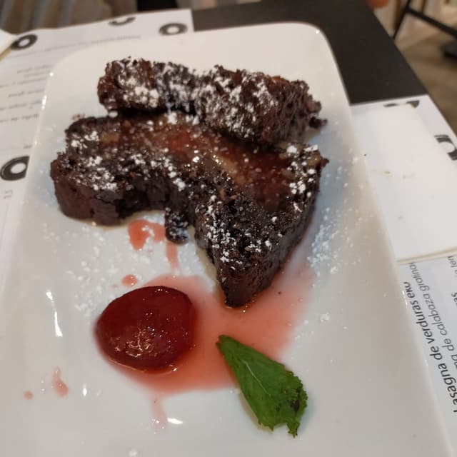 「Brownie Vegano」の料理の写真