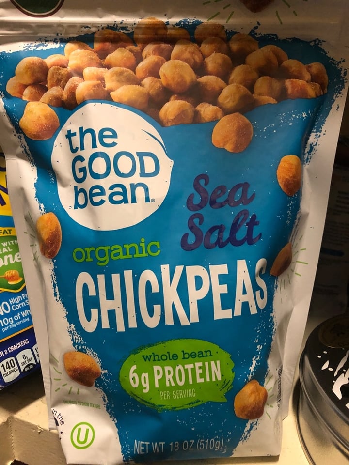 photo of The Good Bean Crunchy Sea Salt Chickpeas shared by @carlysutherland on  27 Dec 2019 - review