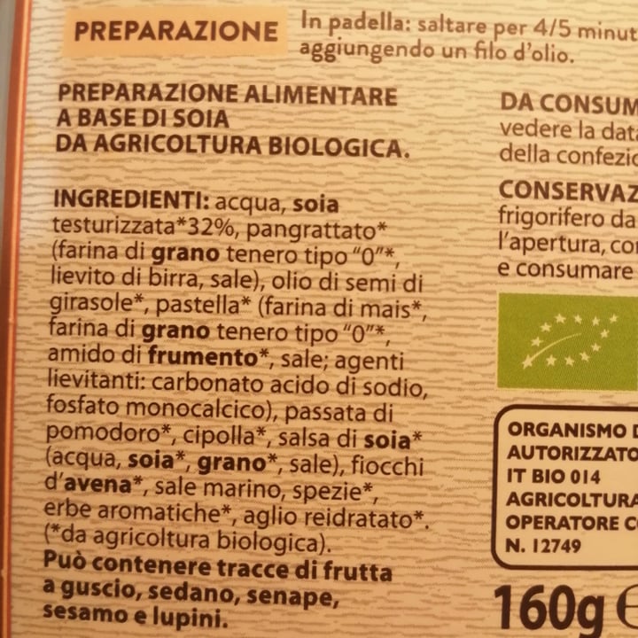 photo of Verso Natura Conad Veg Polpettine vegetali biologiche shared by @irene80 on  03 Oct 2021 - review