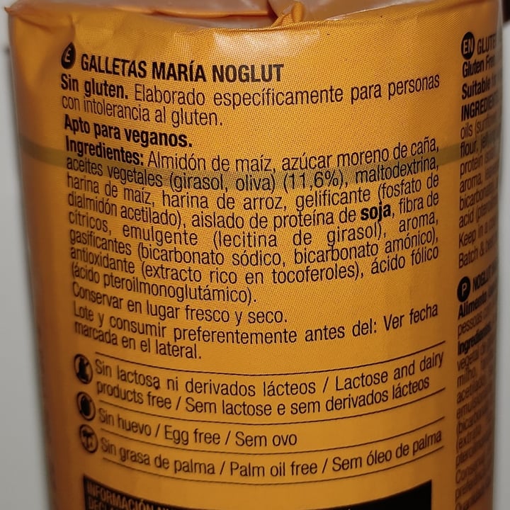 review photo of Santiveri Galletas María Sin Gluten shared by @sarides on 25 Jul 2022 - review