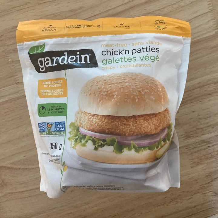 photo of Gardein Chick'n Patties shared by @cherylje on  27 Oct 2021 - review