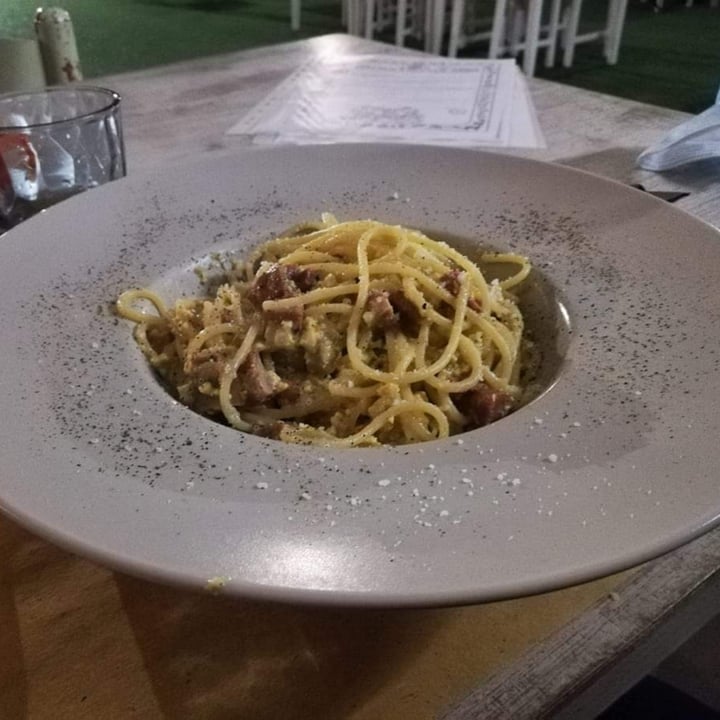 review photo of Circolo Impatto Zero - Riservato ai Soci ARCI Carbonara Veg shared by @vxvegan on 21 Oct 2021 - review