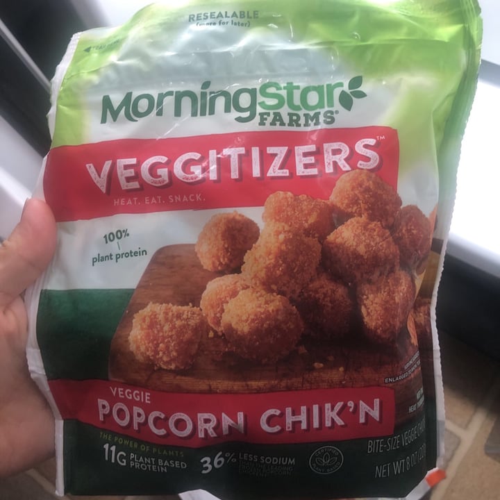 review photo of MorningStar Farms Veggitizers Veggie Popcorn Chik’N shared by @jax0606 on 29 Jun 2021 - review
