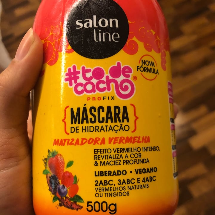 review photo of Salon line Máscara matizadora Vermelha shared by @loretita on 09 May 2022 - review