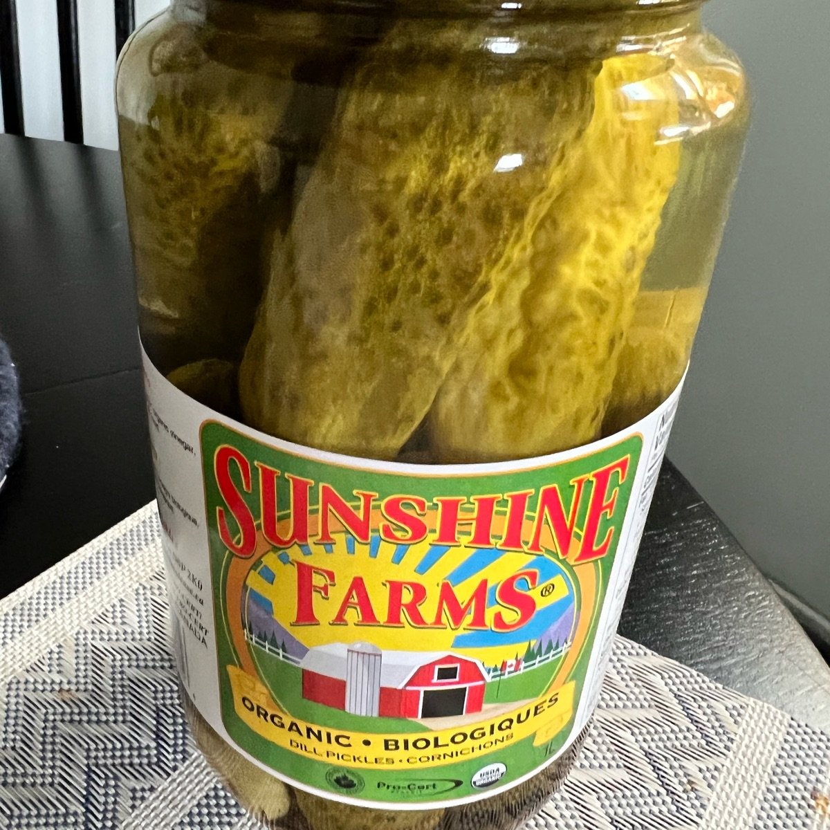 Sunshine Farms Organice Dill Pickles Reviews abillion