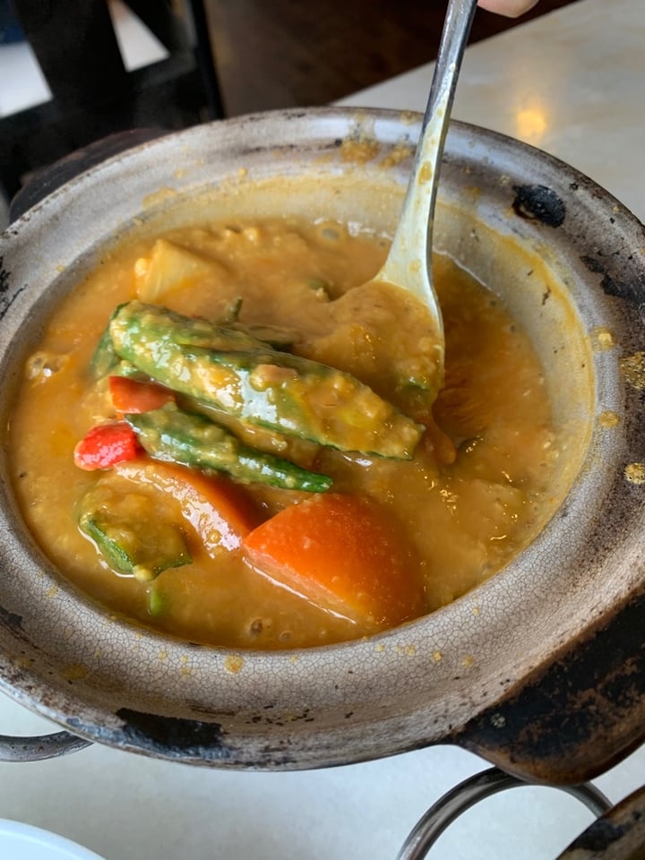 photo of Nature Vegetarian Delights Claypot Curry Vegetables shared by @greenbovine on  22 Mar 2020 - review