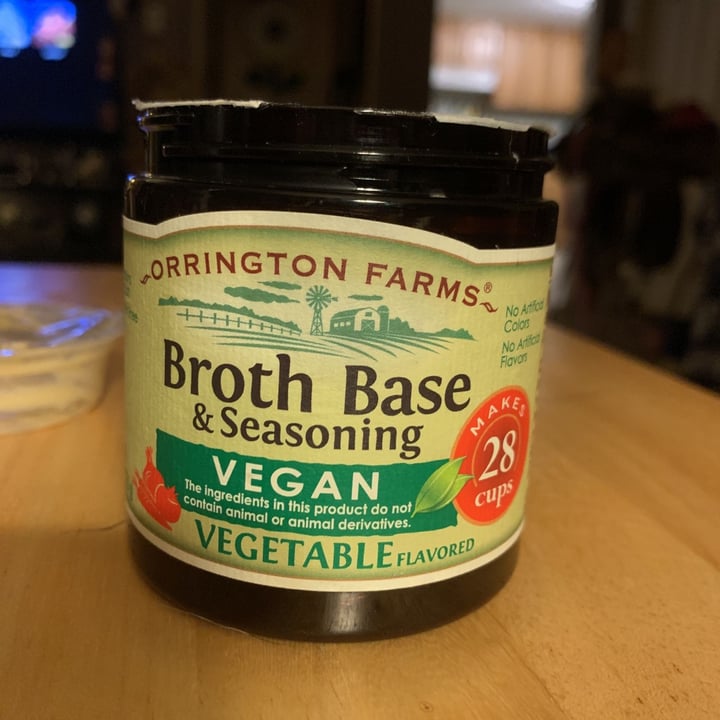 Orrington Farms Vegan Vegetable Broth Base & Seasoning Review abillion