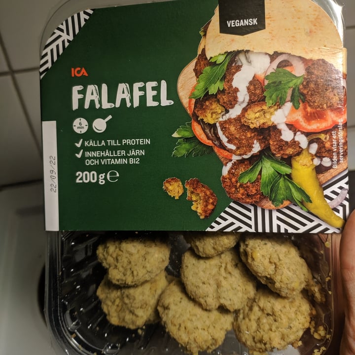 photo of ICA falafel shared by @lauraarual on  22 Sep 2022 - review