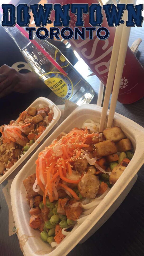 photo of Basil Box Chilled rice noodle tofu vegetable bowl shared by @tiganarox on  14 Jul 2019 - review