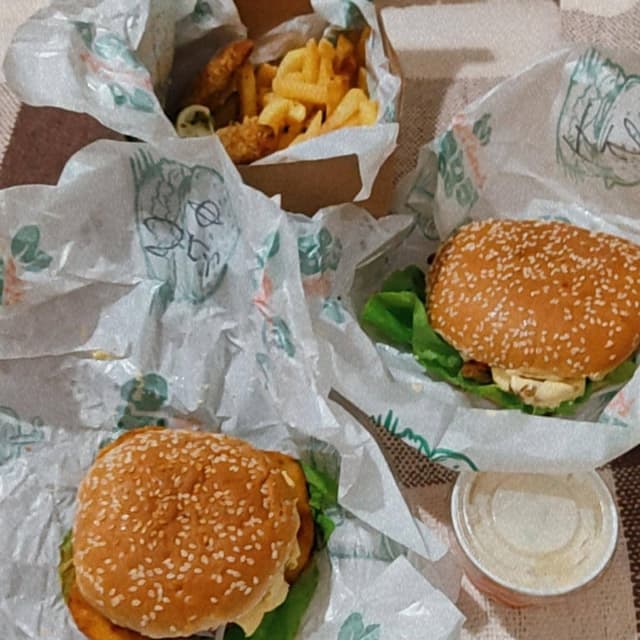 Foto do prato “Space Burguer”
