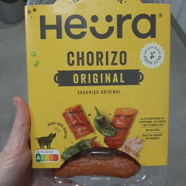 photo of Heura Chorizo Original shared by @miriamnortes on  10 Nov 2022 - review