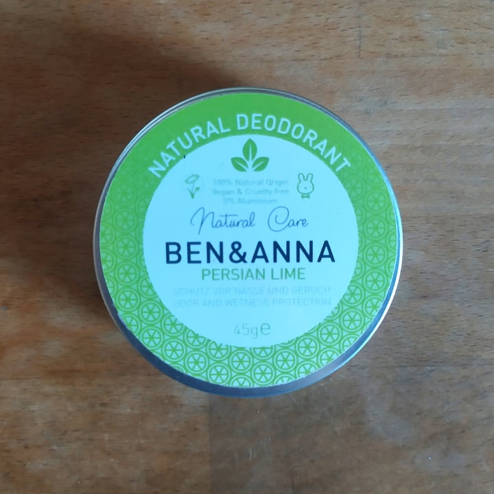 photo of Ben & Anna Deodorant In Pot shared by @eugeniavincenti on  30 Mar 2022 - review