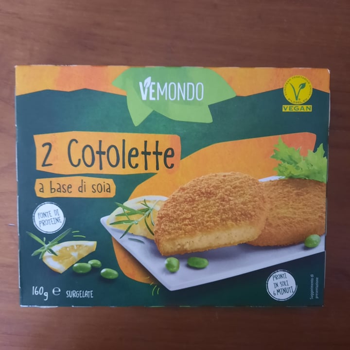 photo of Vemondo 2 Cotolette a Base di Soia shared by @chiaara on  08 Jun 2022 - review