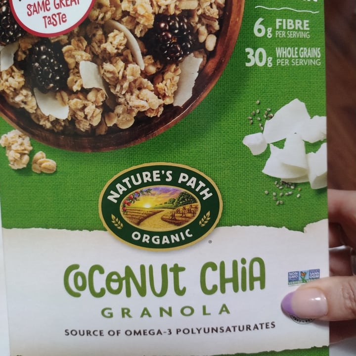 photo of Nature's Path Foods Coconut chia cereal shared by @andreaalexandra on  02 Apr 2022 - review