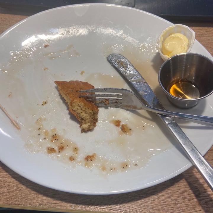 review photo of Kerbey Lane Cafe Lemon Poppy Seed Pancakes shared by @jayfirebird on 10 Jun 2020 - review