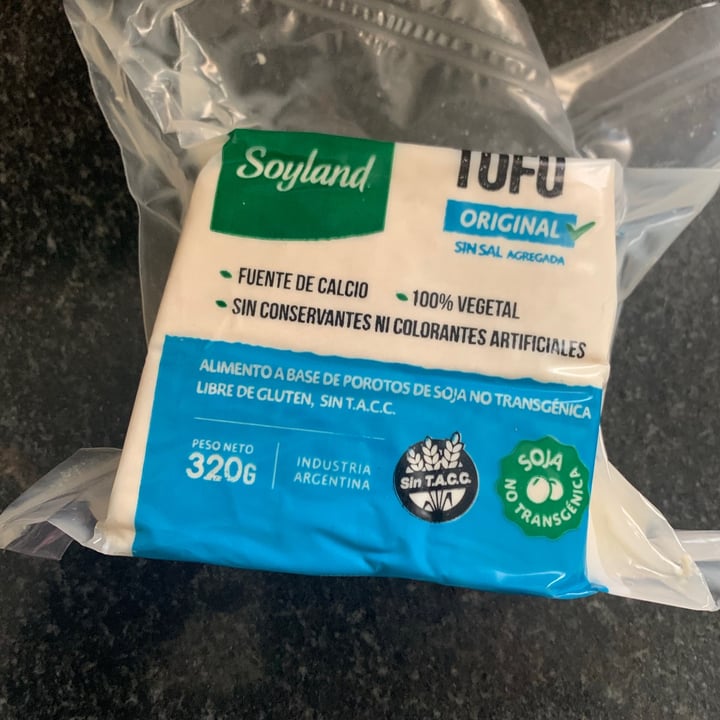 photo of SoyLand Tofu Original Sin Sal shared by @pauu31 on  03 Aug 2021 - review
