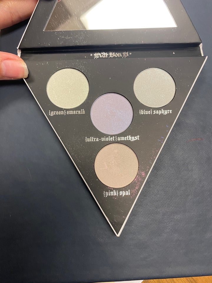 photo of KVD Beauty Alchemist Holographic Palette shared by @adhara on  22 Jan 2020 - review