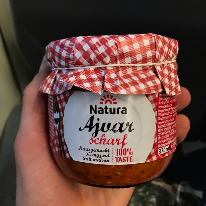 photo of Natura Ajvar Scharf shared by @david- on  12 Feb 2021 - review